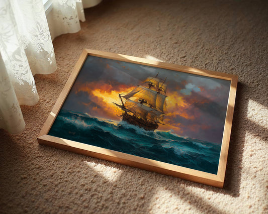 Sailing Through Fire And Tide