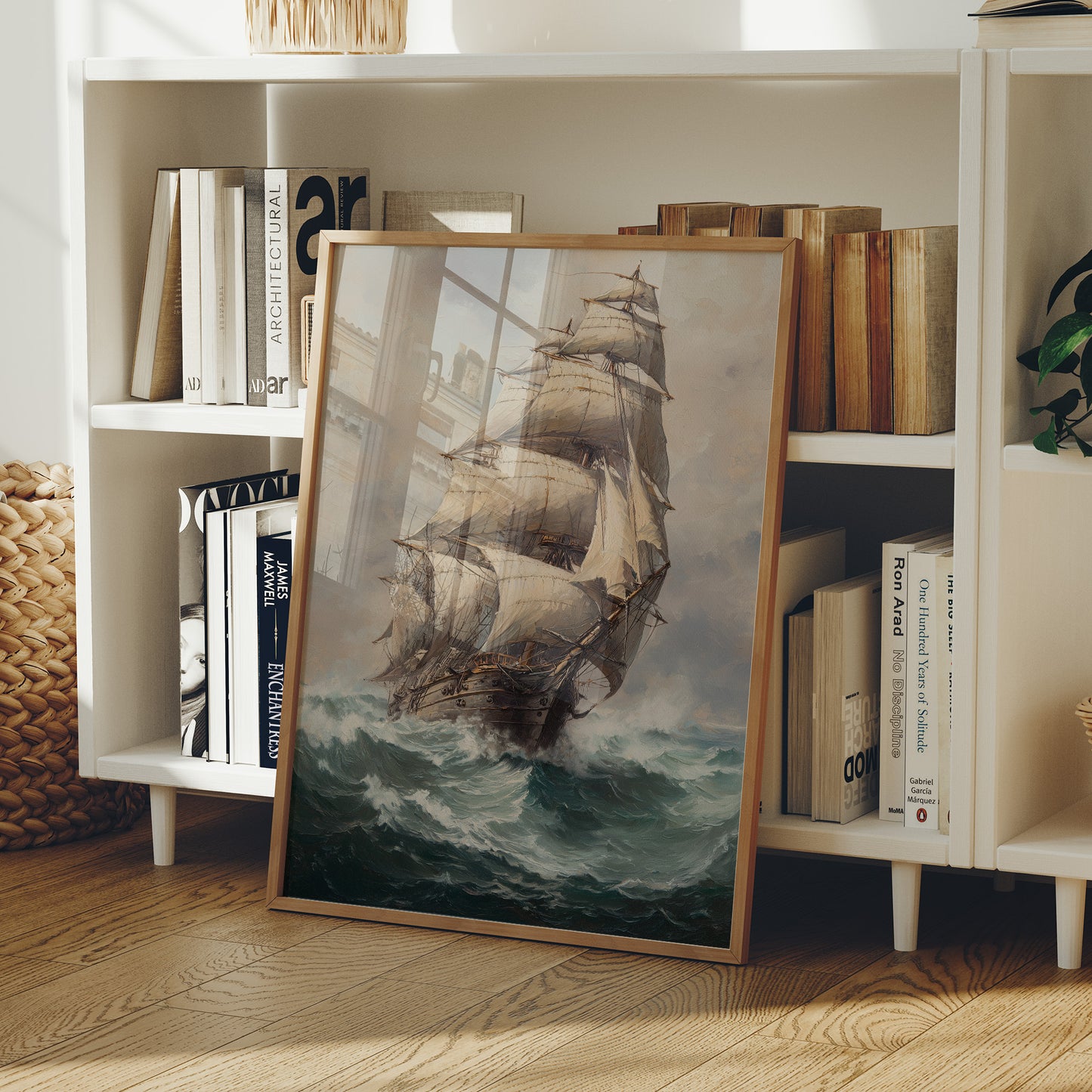 Tall Ships Dance On Restless Tides