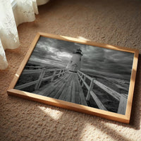 Wooden Path To Coastal Sentinel