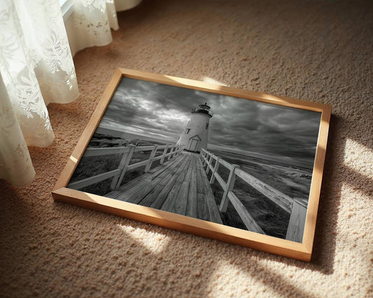 Wooden Path To Coastal Sentinel