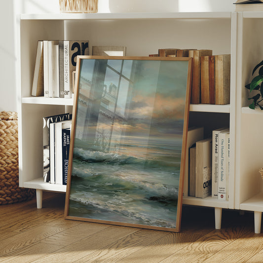 Seafoam Dances With Morning Light