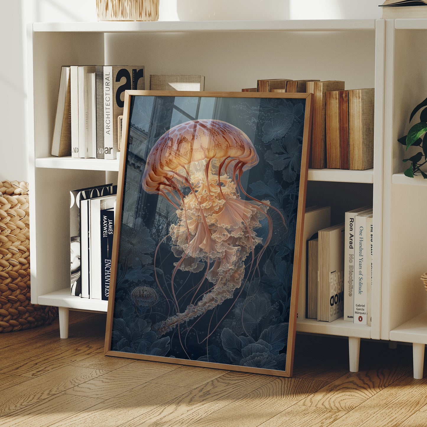 Luminous Dancer Of Ocean Depths