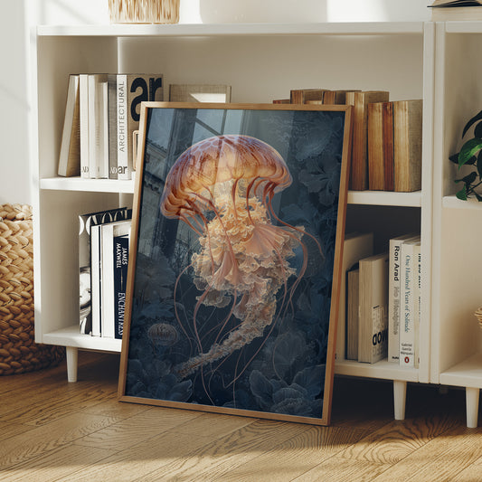 Luminous Dancer Of Ocean Depths