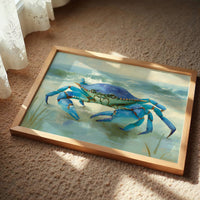 Blue Sentinel Of Tidal Shores