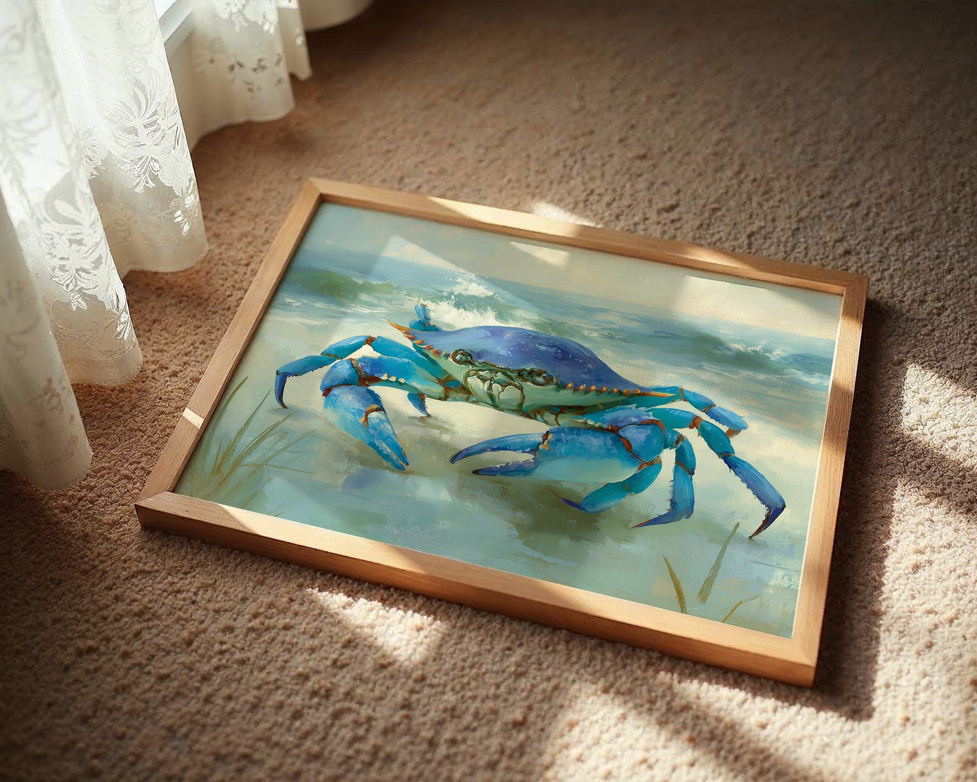 Blue Sentinel Of Tidal Shores