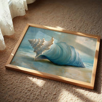 Ocean's Song In Azure Spiral