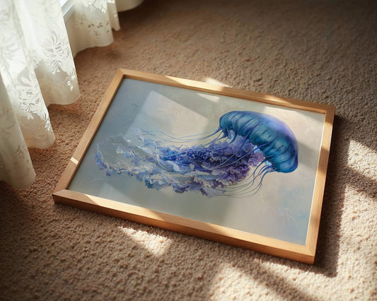 Ocean Ballet In Azure Depths