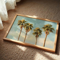 Palms Against Turquoise Skies