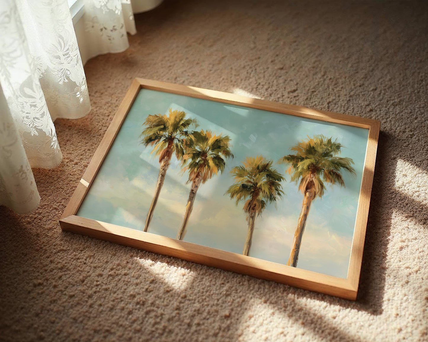 Palms Against Turquoise Skies