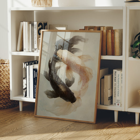 Koi Circle In Quiet Harmony