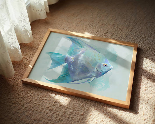 Azure Dancer In Still Waters