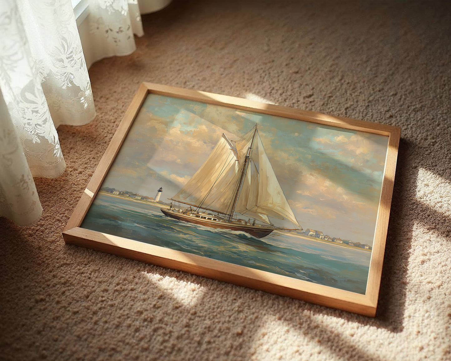 Sails Catch Coastal Memories