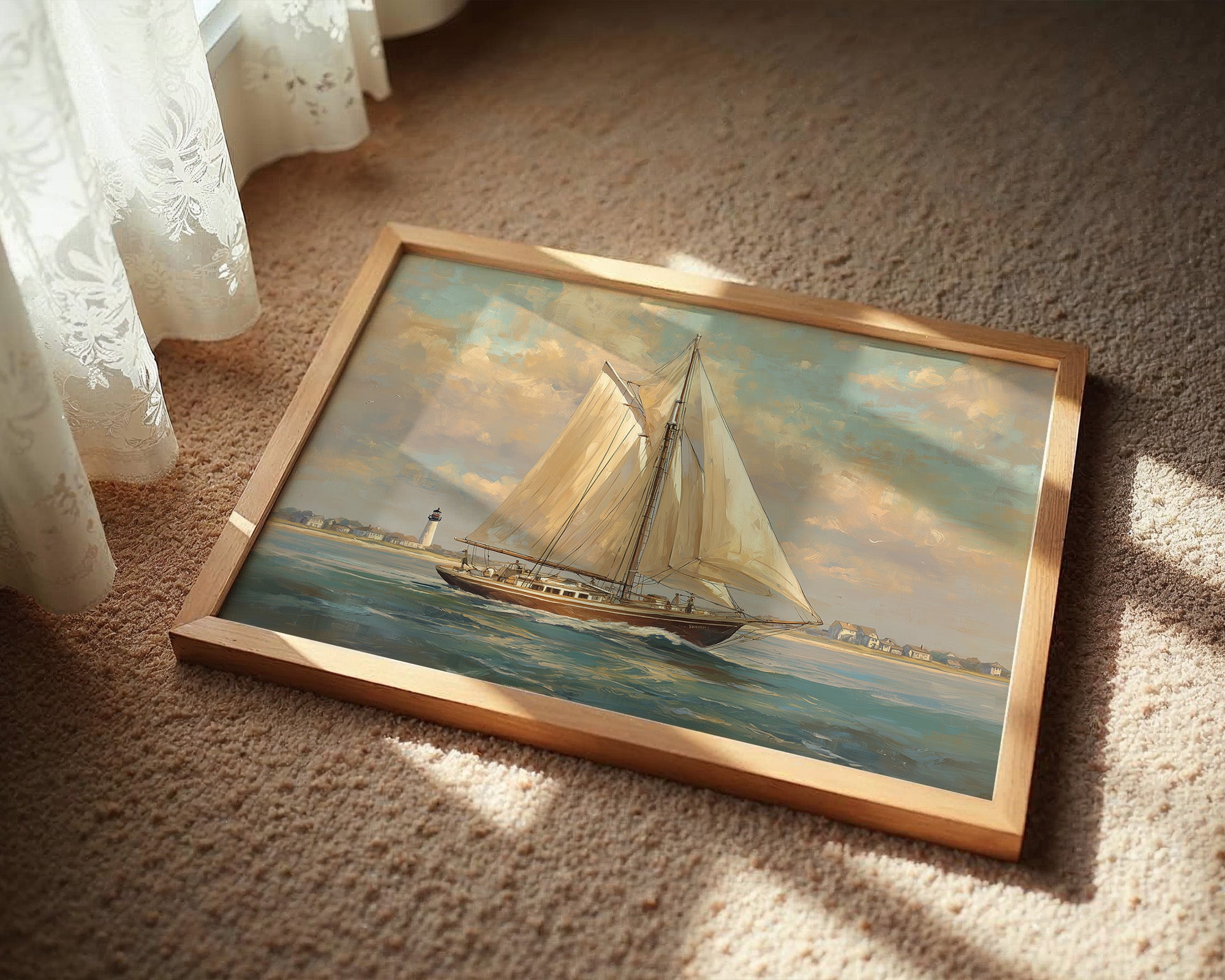 Sails Catch Coastal Memories