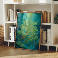 Seafoam Dances In Sunlit Depths