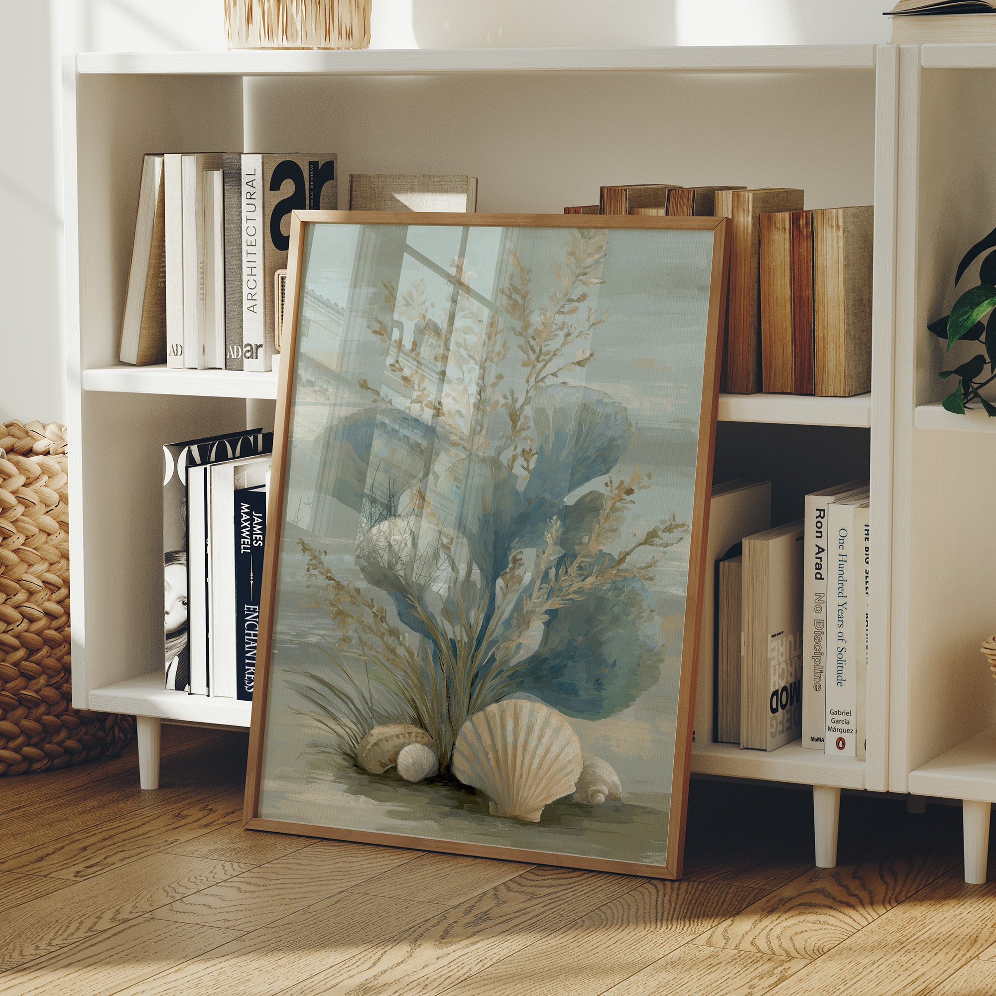 Coastal Memories In Soft Blue