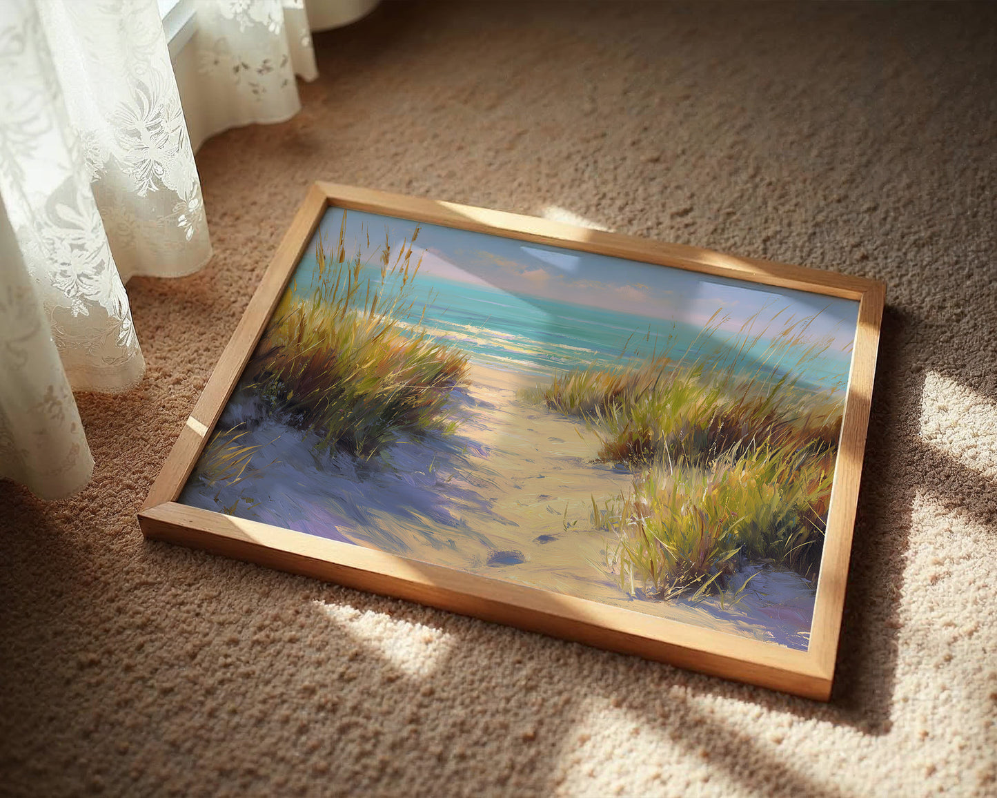 Dunes Bow To Azure Tides