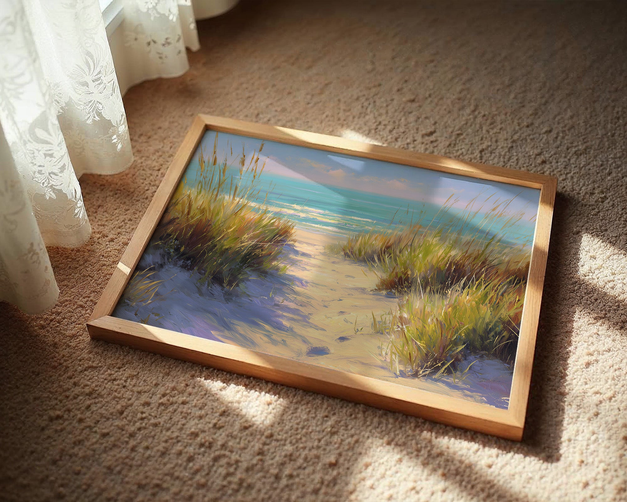 Dunes Bow To Azure Tides