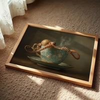 Curious Tentacles In Vintage Teacup