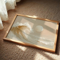 Honey Waves Curl Into Morning