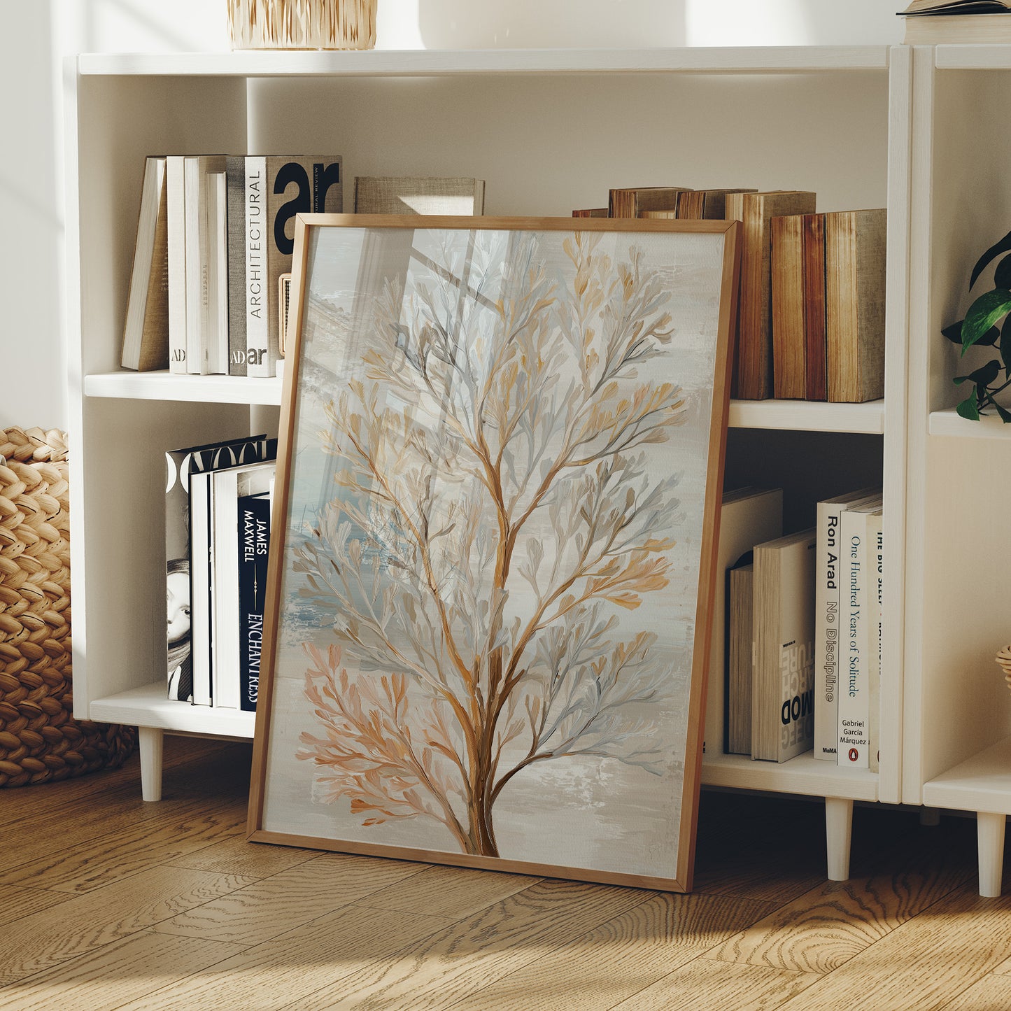 Gilded Branches Await Hanging