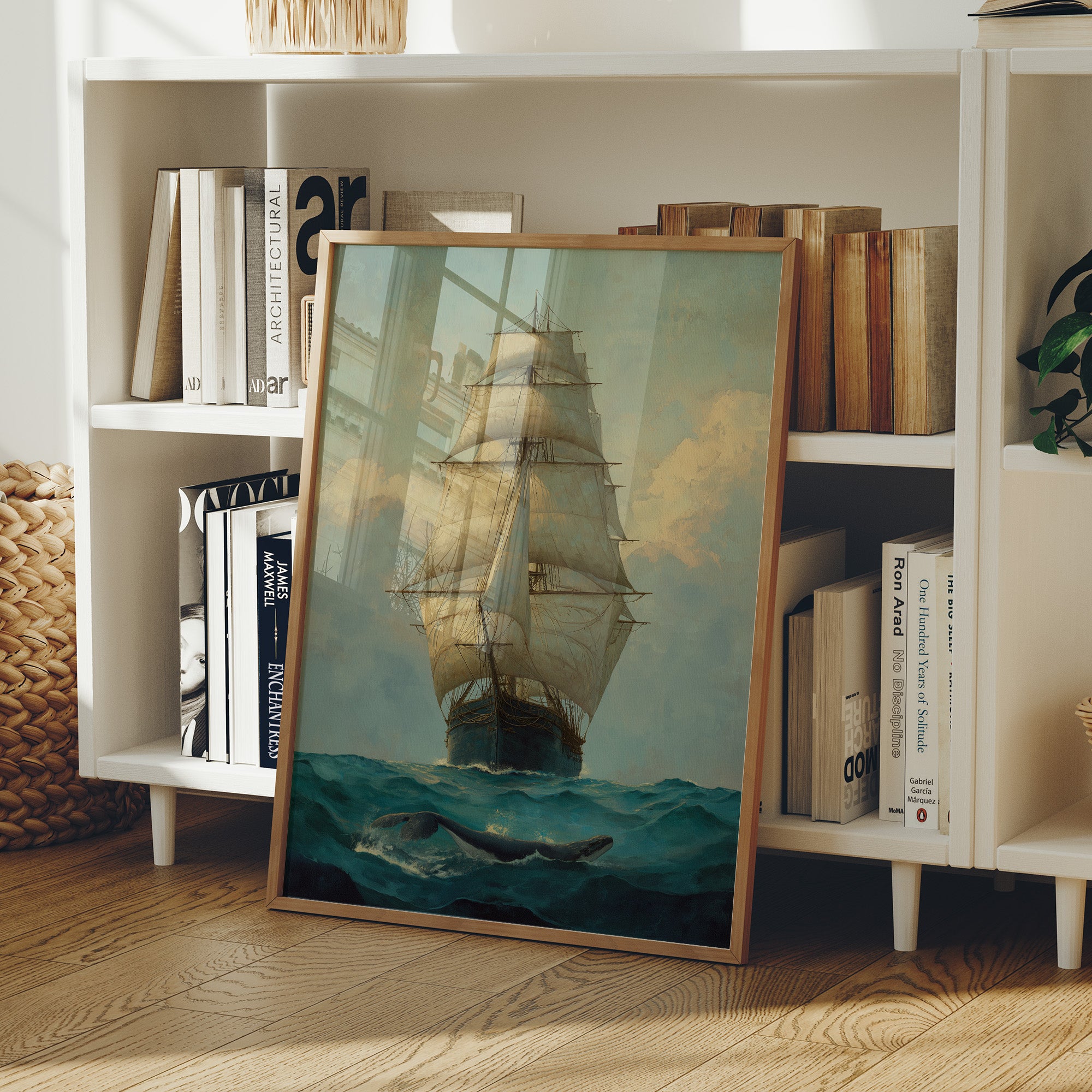 Tall Ship Meets Ocean Giant