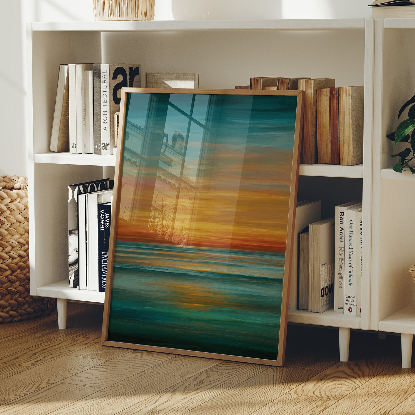 Coastal Horizons Meet Golden Hour