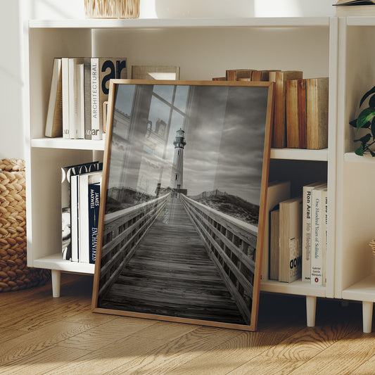 Boardwalk Journey To Coastal Tower