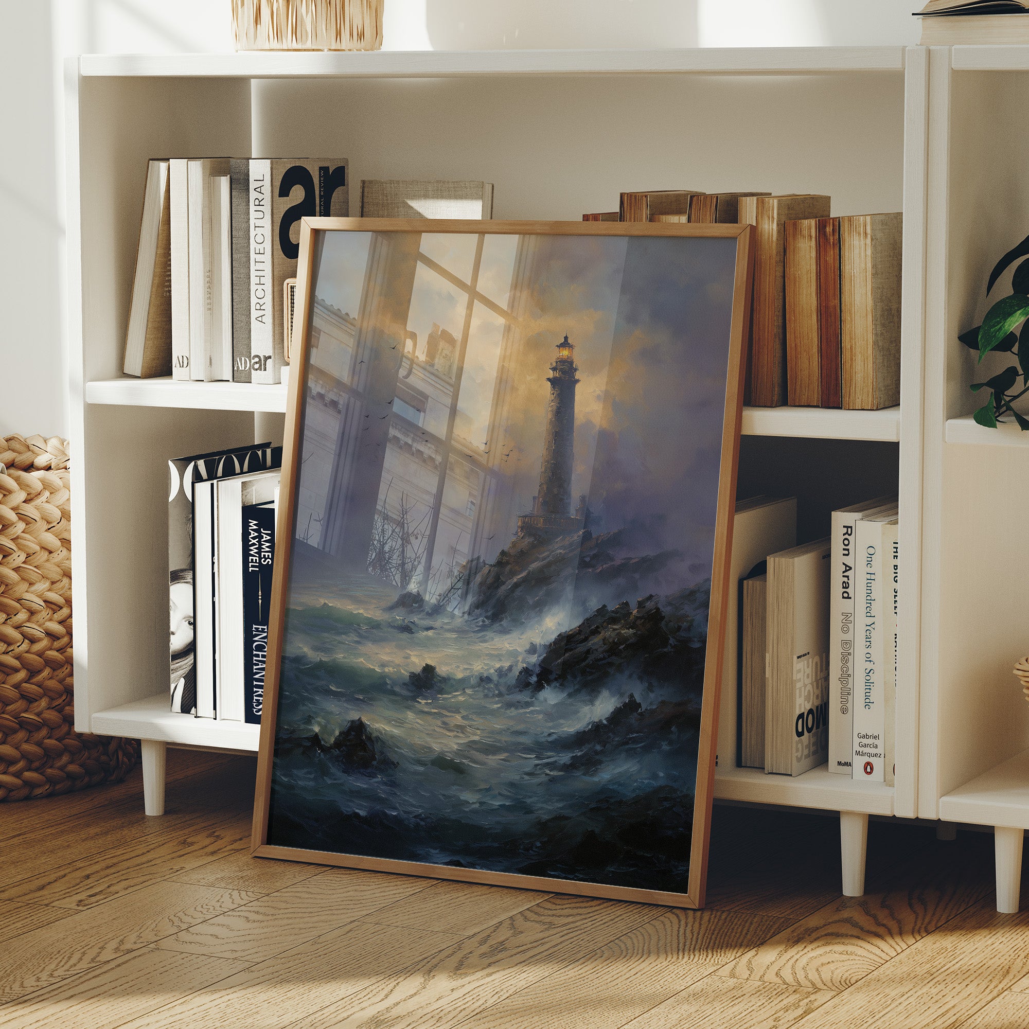 Beacon Stands Amid Raging Tides