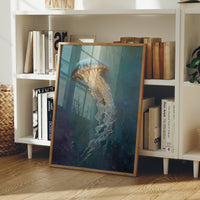 Luminous Dancer Of Ocean Depths