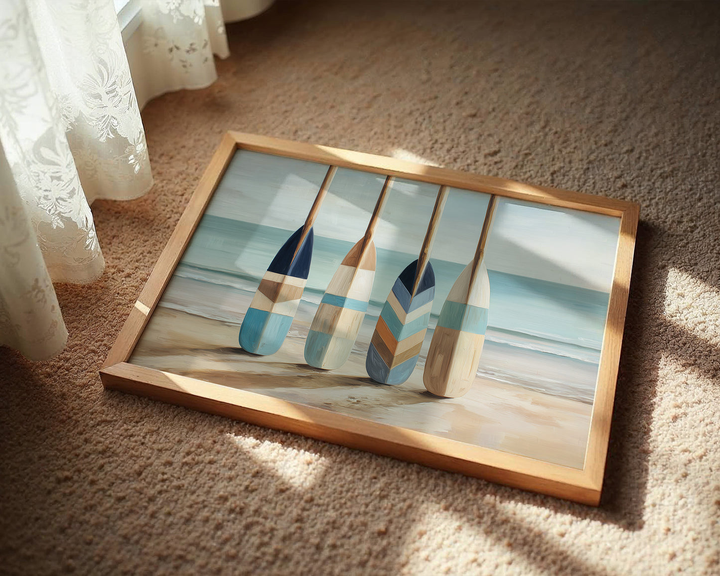 Oars Rest On Summer Shores