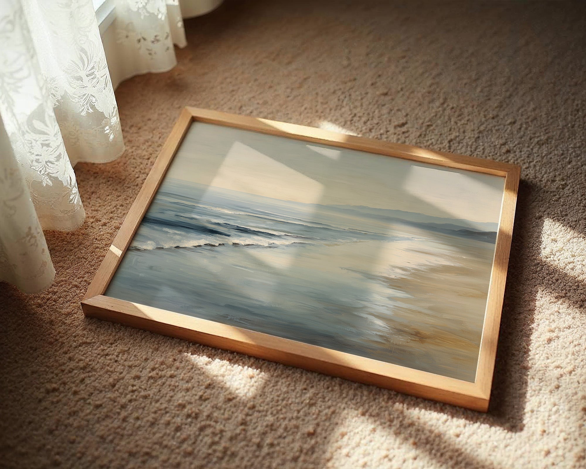 Dawn Breaks Along Silent Shores