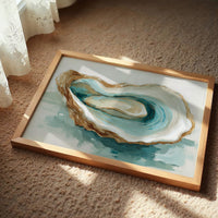 Tides Curl Within Pearl Shell