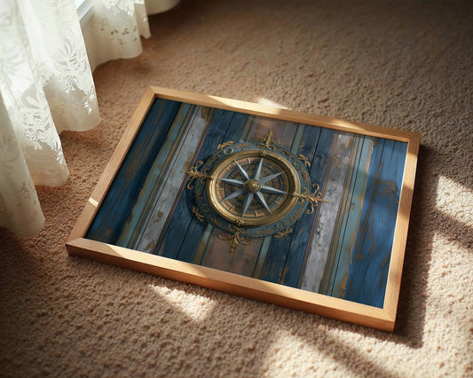 Antique Compass Charts Forgotten Voyages