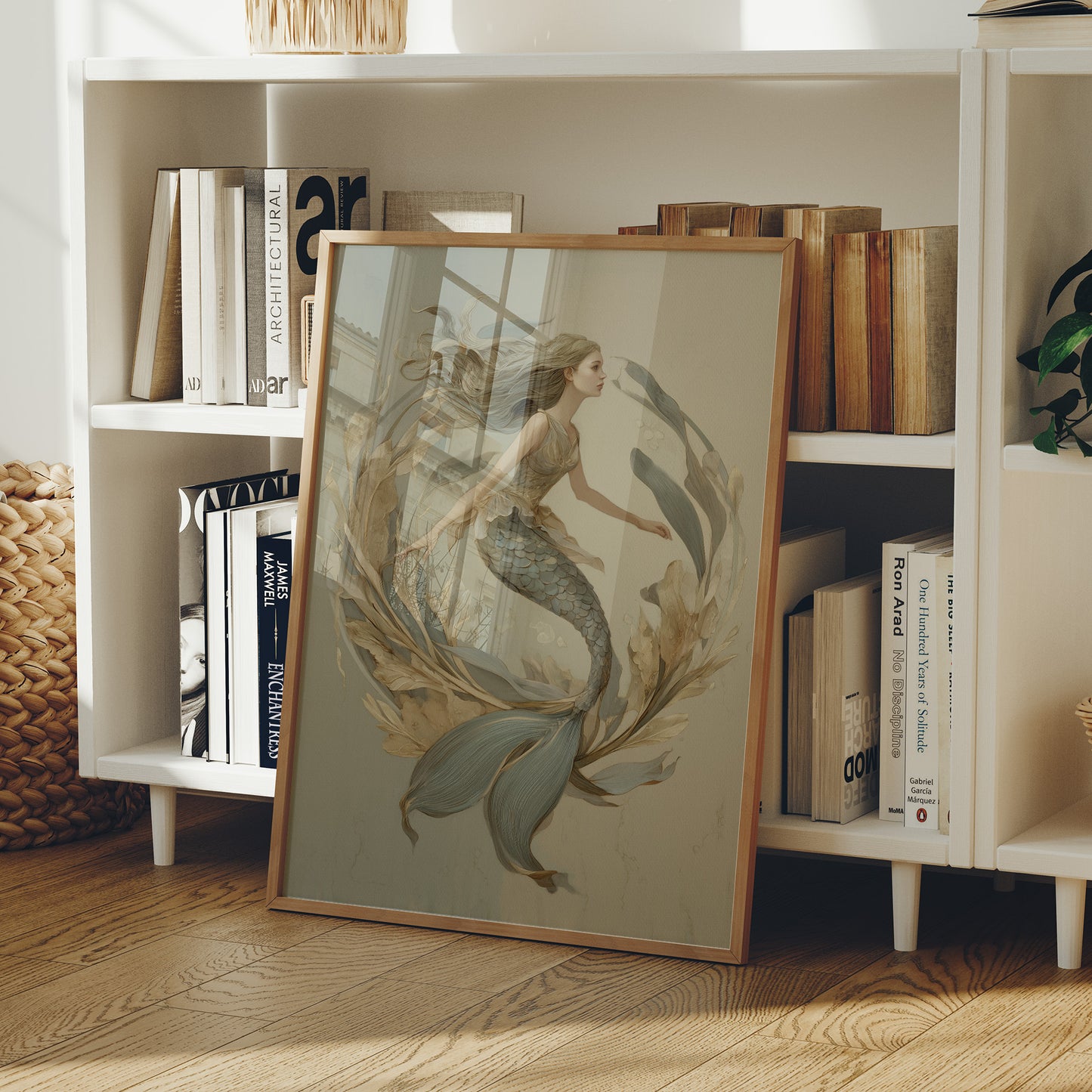 Seafoam Tales Among Kelp Forest