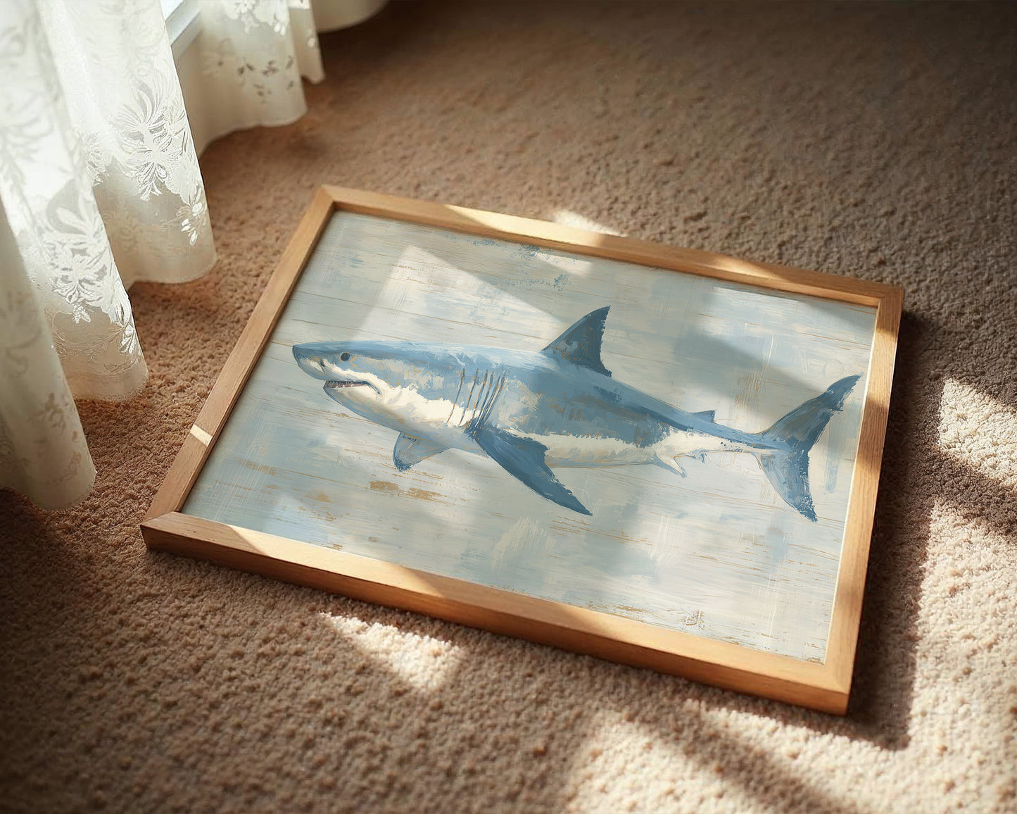 Ocean Apex In Serene Blue