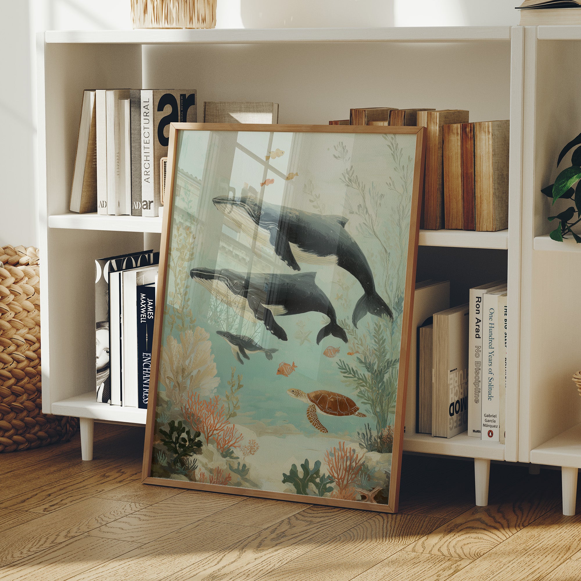 Ocean Giants Dance Through Coral