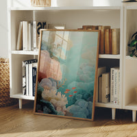 Coral Gardens Dance In Aqua