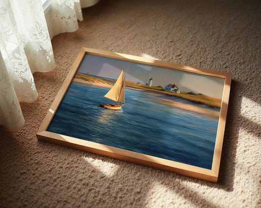 Sailing Home To Lighthouse Bay