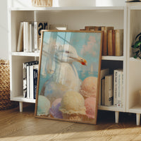 Coastal Gull Awaits Ocean Voyage