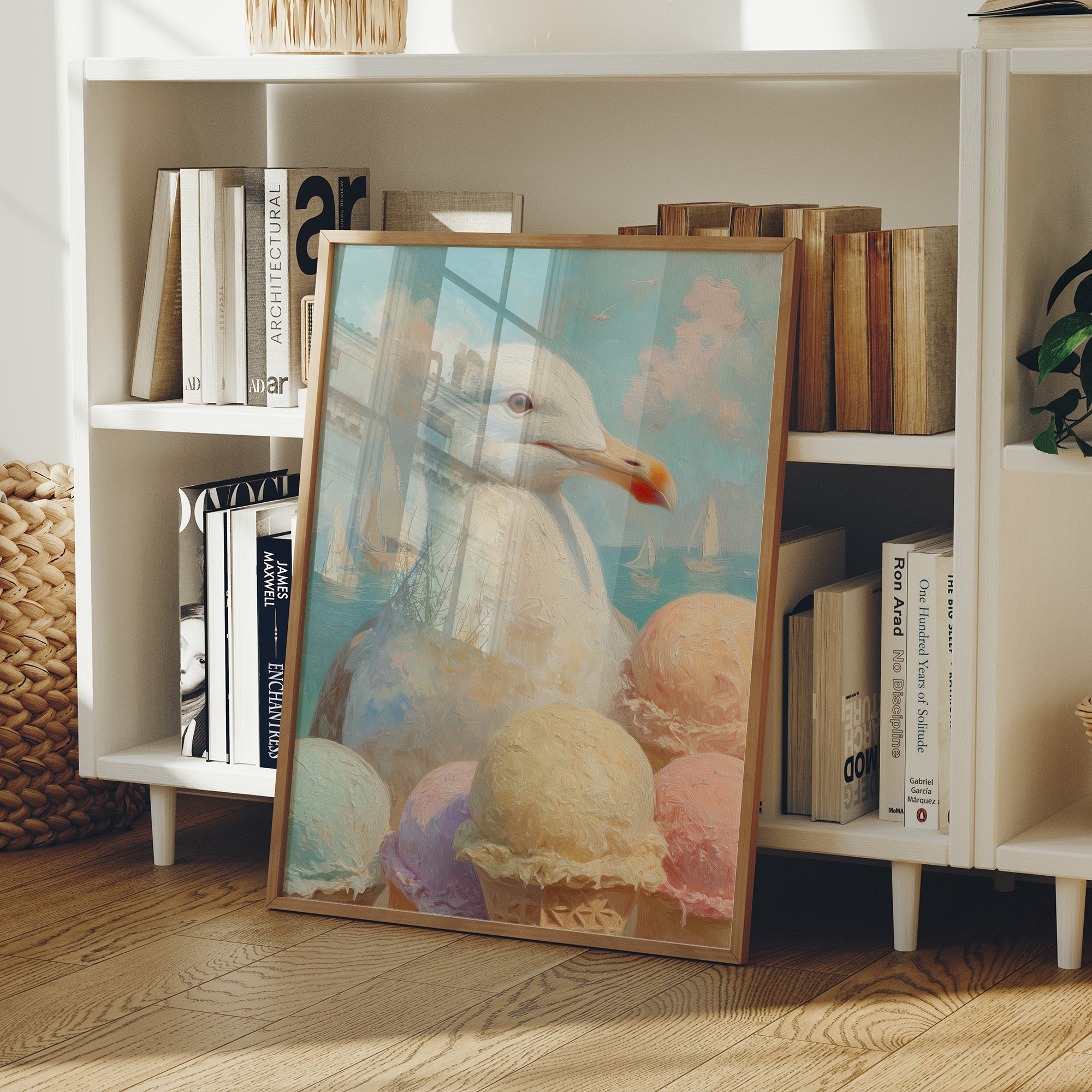 Coastal Gull Awaits Ocean Voyage