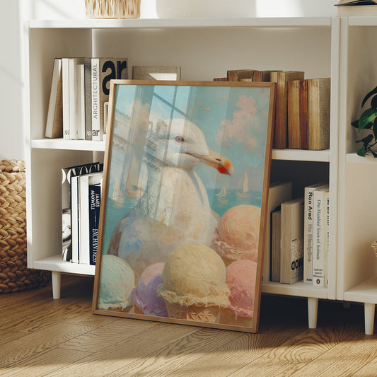 Coastal Gull Awaits Ocean Voyage