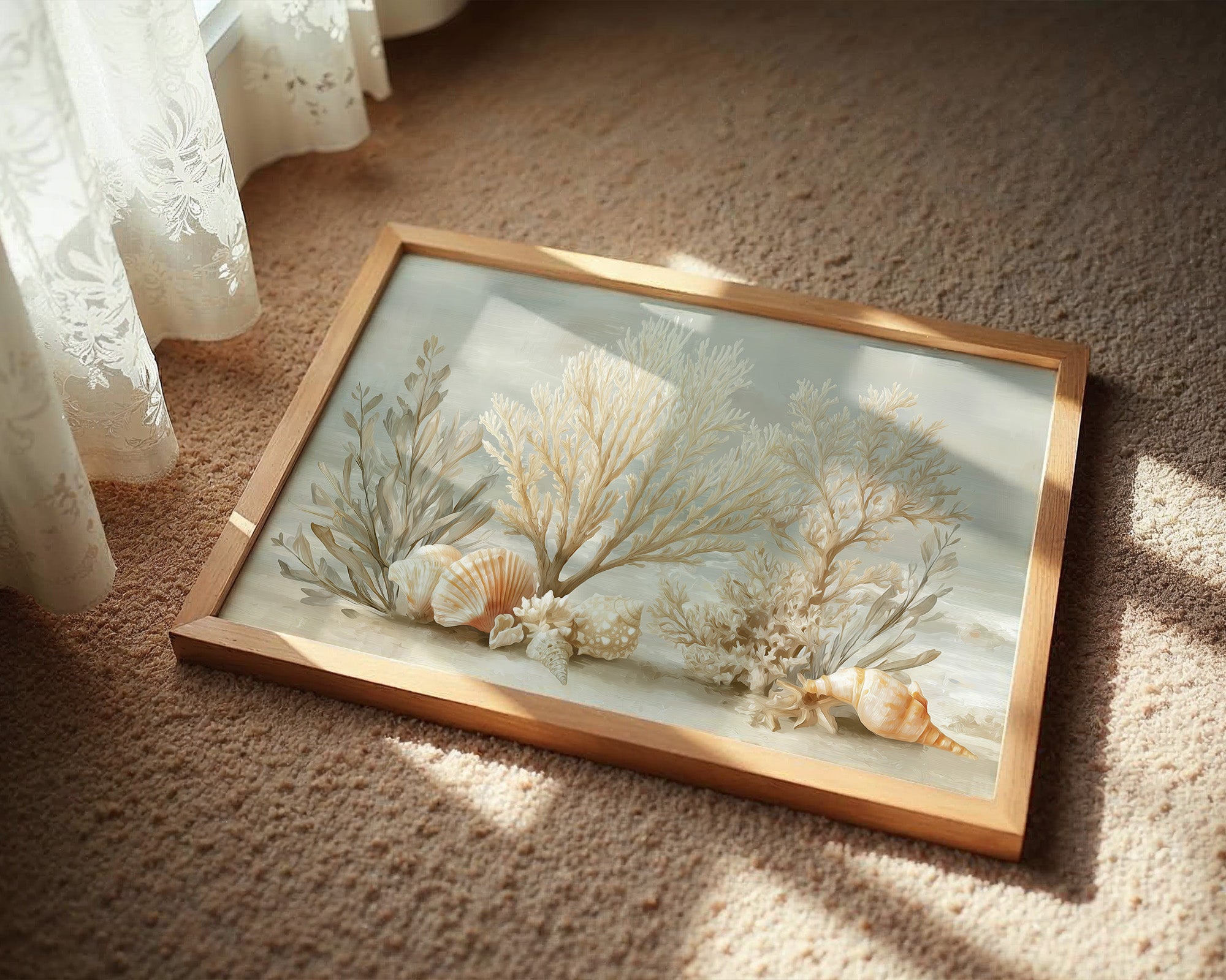 Coral Symphony In Pale Sunlight