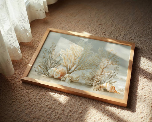 Coral Symphony In Pale Sunlight