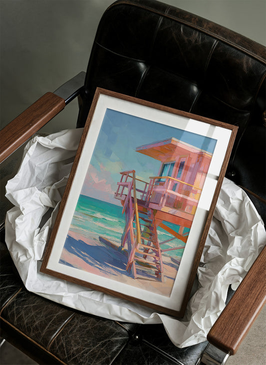 Coral Guardian Watches Turquoise Tides