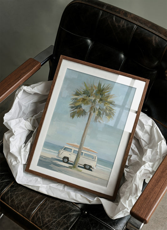 Coastal Wanderer Awaits Tide Change