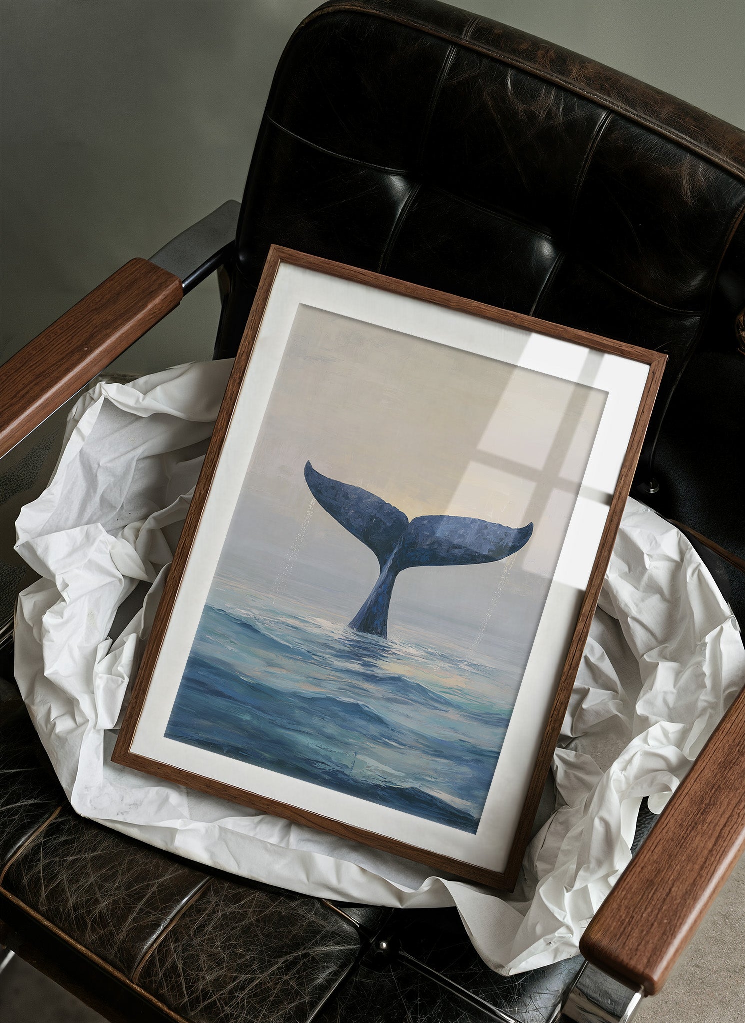 Indigo Fluke Whispers Farewell