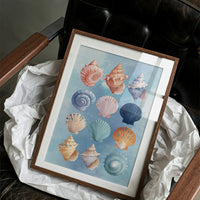 Coastal Treasures Against Azure Waves