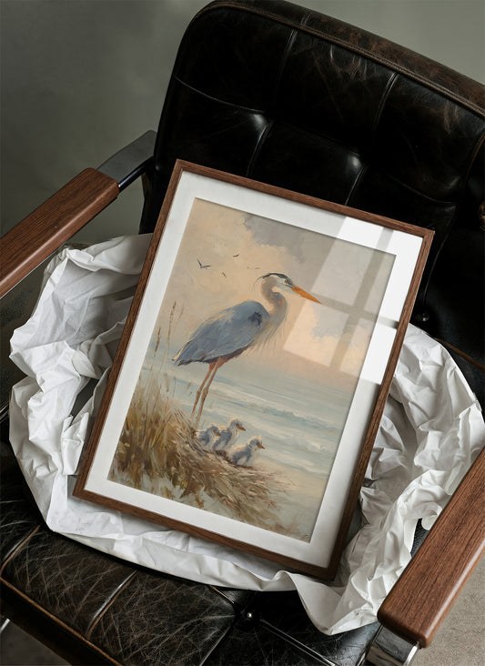 Shoreline Guardian Watches Dawn Break