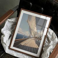 Horizon Whispers Through Canvas Sails