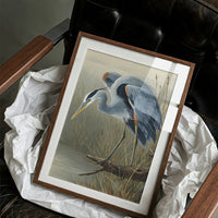 Marsh Sentinel Awaits Dawn